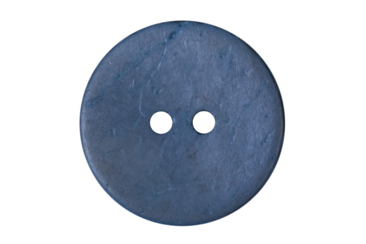 Blue Coconut Button 24mm 2B\2113