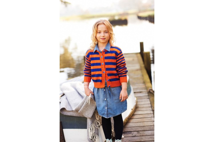 Childs Sweater & Cardigan Pattern DK 8903