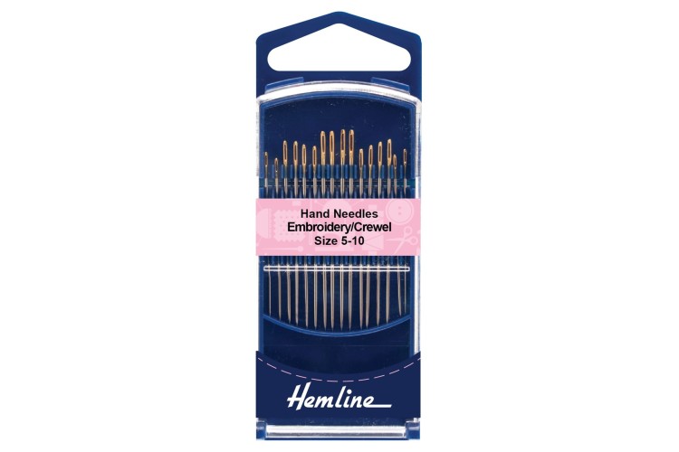 Embroidery/Crewel Needles Size 5 - 10 (H280G.510)
