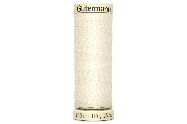 Gutermann Sew All Thread Col 1 100m 