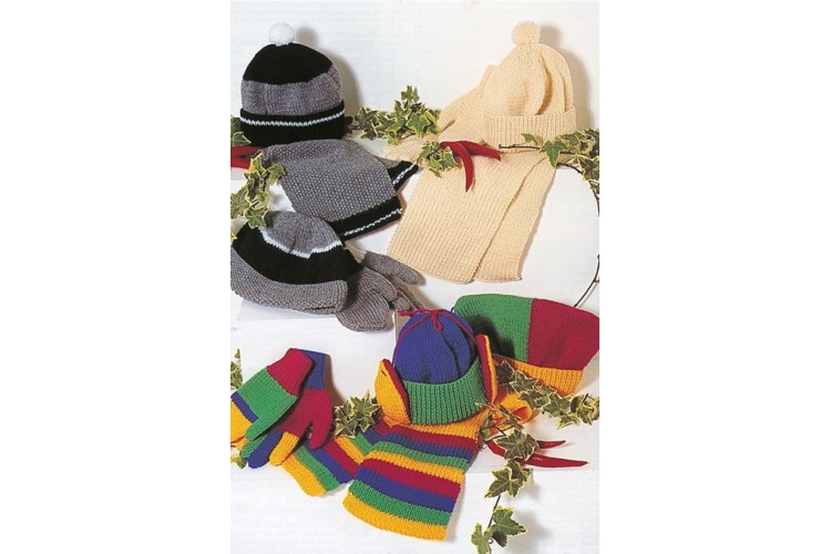 Hats, Scarf & Mitts 4388