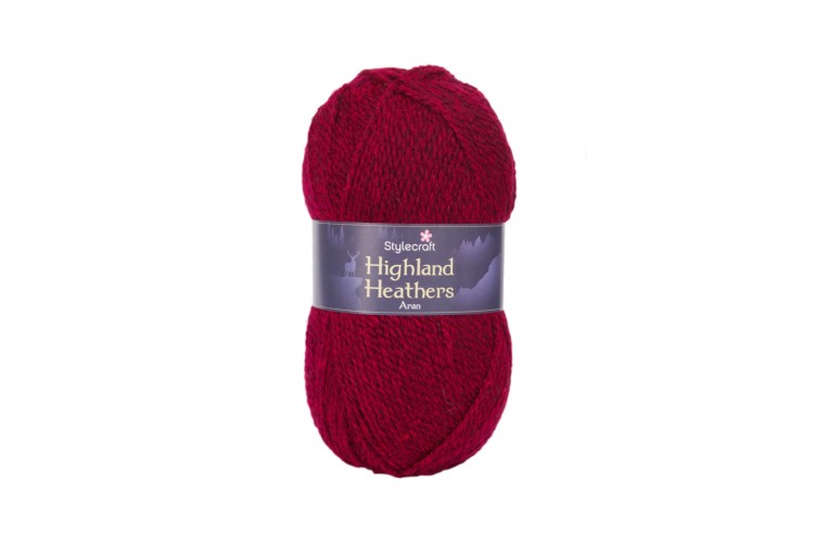 Highland Heathers Aran Wool