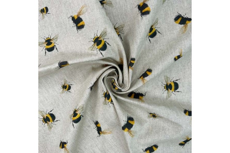 Honey Bees Linen Look