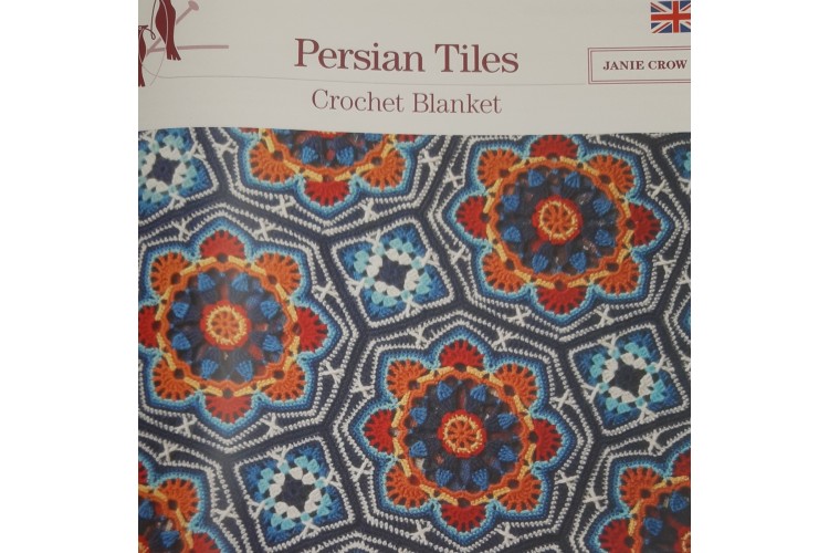 Persian Tiles Crochet Blanket Pattern DK
