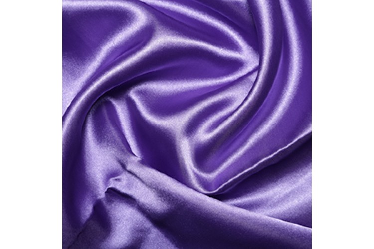 Purple Polyester Satin