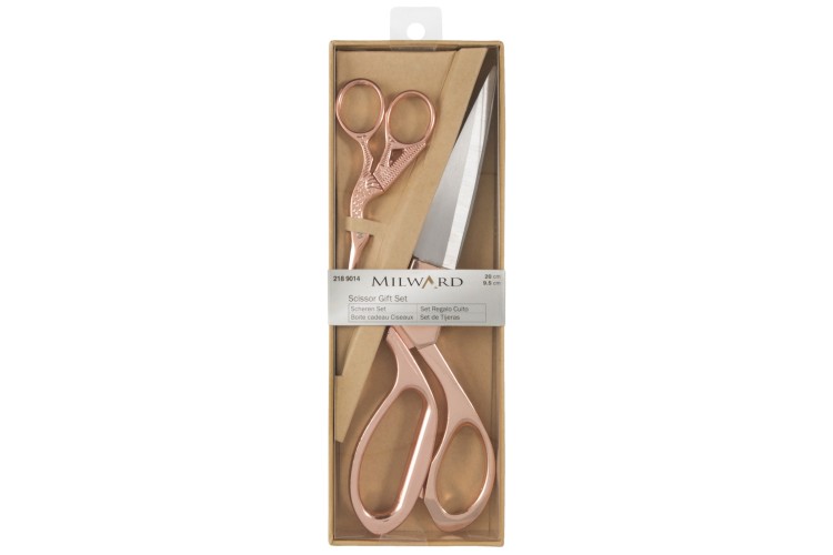 Rose Gold Scissors Gift Set