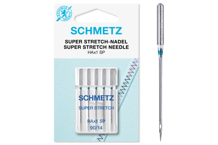 Schmetz Super Stretch Overlock Needle HAx1SP 90/14