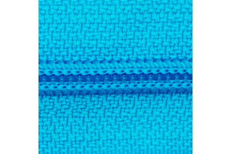 Turquoise Open Ended Zip 28